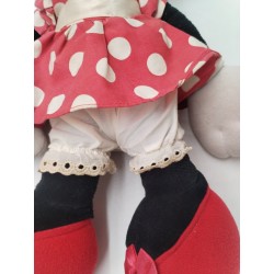 Ancienne Grande Peluche Minnie Walt Disney Applause 50 CMS Doudou Jouet