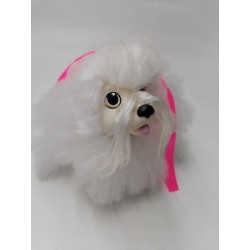 Sweetie Pups 1989 Hasbro Chien Peluche Bichon Maltais Blanc Jouet Poupée Petshop