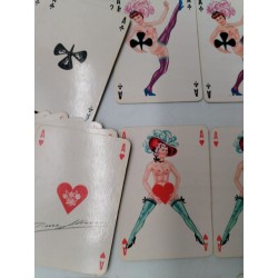 Coffret 2 Jeux De Cartes Cancan Numérotés Édition Originale Signé Albarran Strip