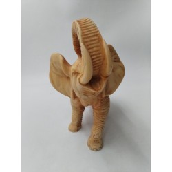 Éléphant Porte Bonheur 24 CMS Sculpture Décoration Presse Papier Animaux Savane