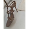 Rockstud Valentino Garavani Talons Cuir Spartiate Sandale Taille 40 Cuir