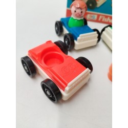 Fisher Price Toys 1981 Comme Neuf Little People Voitures Jouet Figurines