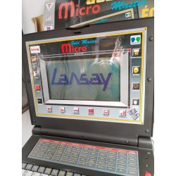 1998 Gold Master Micro Lansay Ordinateur Écran Géant Jeux Électronique Activités