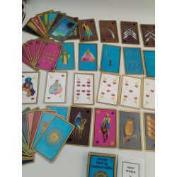 1981 Jeu de Tarot Persan de Madame Indira Cartomancie Grimaud Jeux De Cartes Jeu