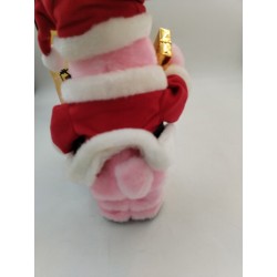 Duracell Santa Bunny Grande Figurine Peluche Électronique Articulée Publicité 