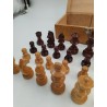 Jeux D'échecs Staunton Bois Feutrine Jeu Échec Échecs Chess Set Game Boite