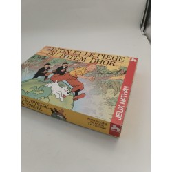 1992 Tintin Et Le Piège Du Totem Dhor Jeux Nathan Jeu De Société Hergé Bd 