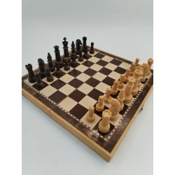 Jeu D'échecs De Voyage Magnétique Vintage Jeux Échec Aimanté Échecs Pliant 