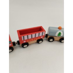 Lot Janod Circus Train N1 Bois Aimanté Jouet Circuit Thomas Hape Ikea