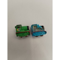 Mini Trains Lot De 2 Let's Go Thomas Train Gakken Gullane Jouet