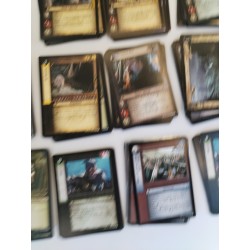 Gros Lot 305 Cartes Française Lord Of The Rings Trading Card Game Seigneur...