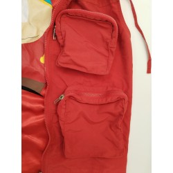 JCDC Castelbaljac X South Park Pluie Veste Imperméable Sans Manches Rouge 40