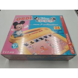 Ordi Disney Babies Mon 1er ordinateur jeux nathan 1994 jeu jouet electronique co