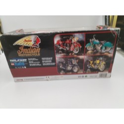 Indian Motocycle Die Cast Scale 1/6 1998 New Ray Moto Johnny Hallyday