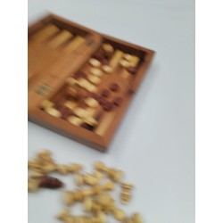 Coffret Bois Jeu D Échecs Et Backgammon Jeux De Société Échecs Tric Trac Jacquet
