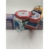 Schylling's Outboard Motor Speedboat Bluebird Jouet Mécanique Neuf Remontoir