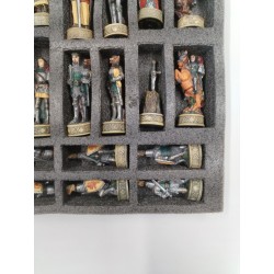 Jeu D Échecs Chevaliers Aux Animaux Magic Chess Set Collectors Edition Fait Main