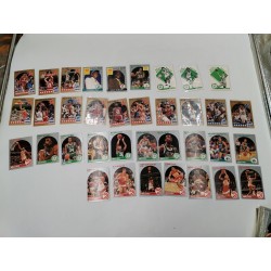 Gros Lot 155 Cartes 1990 NBA Hoops Official Basketball Card Basket Rookie...