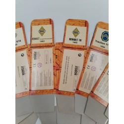 Lot De 10 Boîtes Neuve Norev Les Miniatures 1/43 Autos Renault Simca