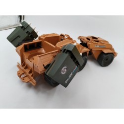 Gi Joe 1988 Hasbro Mean Dog Véhicule Char Missile Jouet Vintage