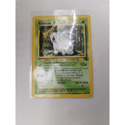 Nidoran Jungle 57/64 2000 Carte Pokémon jcc No Holo Full Art Reverse Nintendo