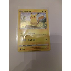 Pikachu 7/15 2022 Carte Pokémon Jcc Holo Full Art Reverse Nintendo