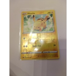 Pikachu 065/202 2020 Carte Pokémon Jcc Holo Full Art Reverse Nintendo