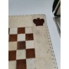Grand Tapis De Jeu En Peau De Bête Échiquier Jeux D'échecs Échec Plateau Damier 