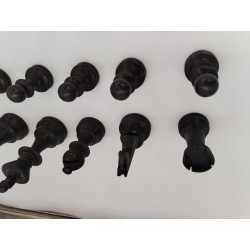 Jeux D'échecs Pièces En Buis Lardy Staunton Chessmen Jeu Echec Échec Chavet
