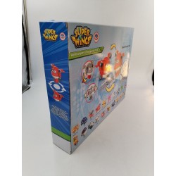 Super wings World Airport Crew Spécial Pack 30 Figurines 20 Transformers...