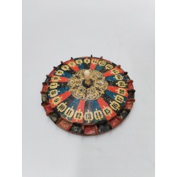 Ancienne Roulette Dite Secrètes Bois Tige Os Jeux Nouveaux Réunis