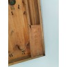 Grands Jeux Anciens Bagatelle Flipper De Table Bois Cloche Clouté Jeu