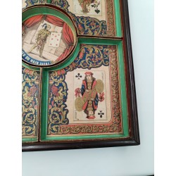 Jeu Du Nain Jaune Ancien Watilliaux Éditeur Jeux De Cartes 1890 Boite Bois