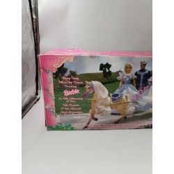 Barbie 1999 Belle Au Bois Dormant Cheval Et Calèche Boîte Poupées Prince 24540
