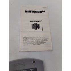 Mario Kart 64 Jeux Vidéo Nintendo Jeu Mode D'emploi Notice Livret