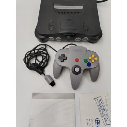 Nintendo 64 Console Nus 001 EUR  Jeux Vidéo Nintendo Manette Joystick Livret 