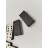 Jeu De Dominos Double 6 Os Et Ébène Riveté Boite Bois Jeux Anciens