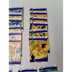 Walt Disney 1973 Jeux Des 7 Familles Édition Willeb Jeu De Carte Cartes