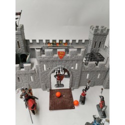 Lot Ludorev Norev Jouet Jeu Château Fort Castle Chevalier Roi Figurines CHATEAU