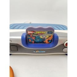 Console Jeux Vidéo Éducatif Vtech Vsmile Vmotion Manettes Pad Jeu Spider Man...