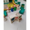 Children's Hospital Fisher Price 1976 Jouet Jeu Figurines Hôpital Enfants...