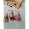 Lot Sylvanian Families Baby Castel Nursery Epoch Château Pour Bébé + Personnages
