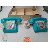 Holly Hobbie Téléphone Set Dial Intercom Durham Jouet Jeux Ancien Phone