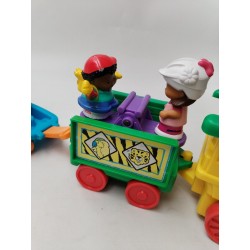 Fisher Price 2001 Little People Zoo Train Musical Électronique Jouet Figurine