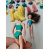 Lot Polly Pocket 1999 Mattel Boutique Polly's Poupée Accessoires Vêtements