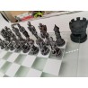 Jeu D'échecs Chevalier Médiéval Plateau Verre Mysticalls Masterpiece Jeux Échec 