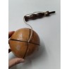 Beau Bilboquet Ancien Bois Tourné 30 Cm Jeux Anciens Jeu