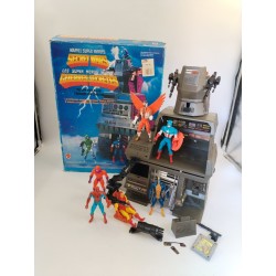 1984 Marvel Super Heroes Secret Wars Tour Fatalis Mattel Lot 6 Figurines Jouet 