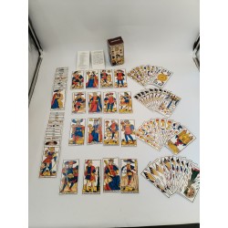 JEU DE TAROTs GRIMAUD ANCIEN TAROT DE MARSEILLE DE 1981 Jeux De Cartes Voyance 