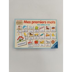Mes Premiers Mots Jeu En Bois Ravensburger Deux Syllabes Un Mot Jeux De société